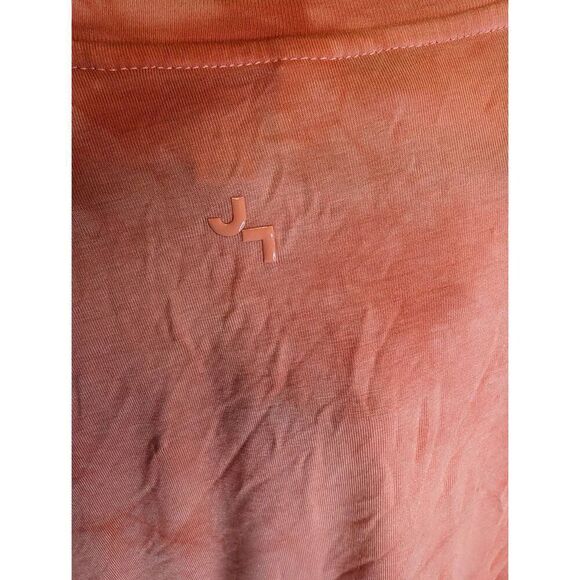 JoyLab Orange Sleeveless Tie Dye Cropped Athletic Tank Top Women's Large - Picture 4 of 6